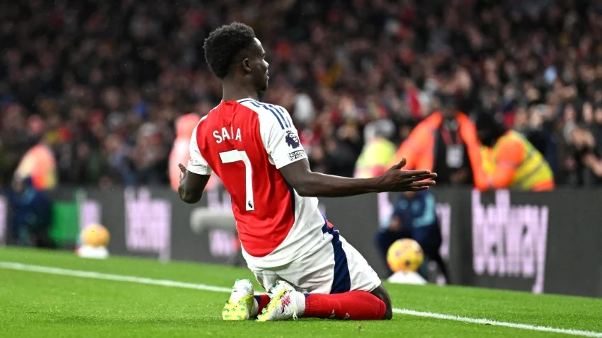 Arsenal 3-0 Nottingham Forest: Saka stars as Gunners return to winning ways