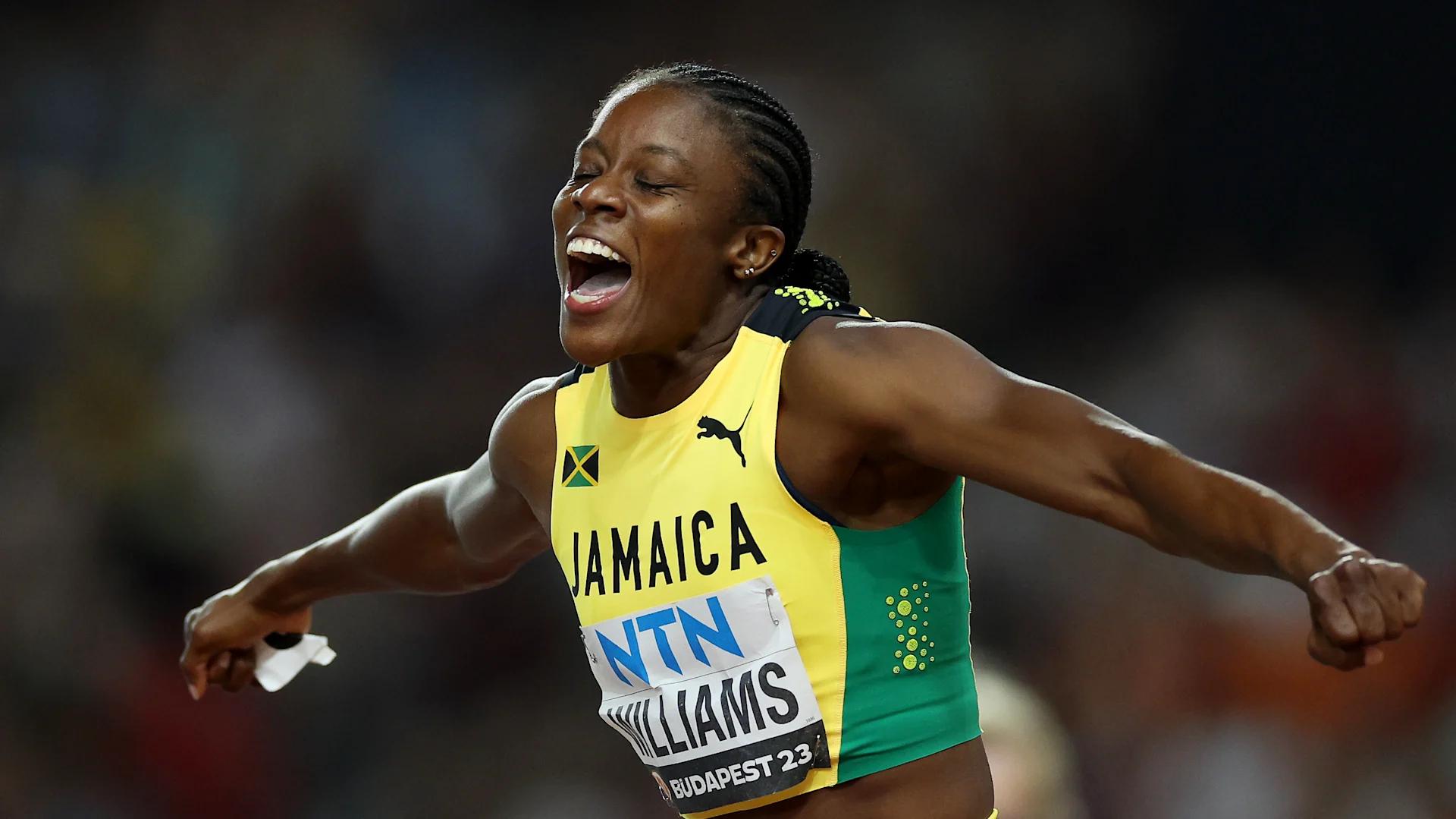 Danielle Williams Triumphs in World Athletics Championships 100m