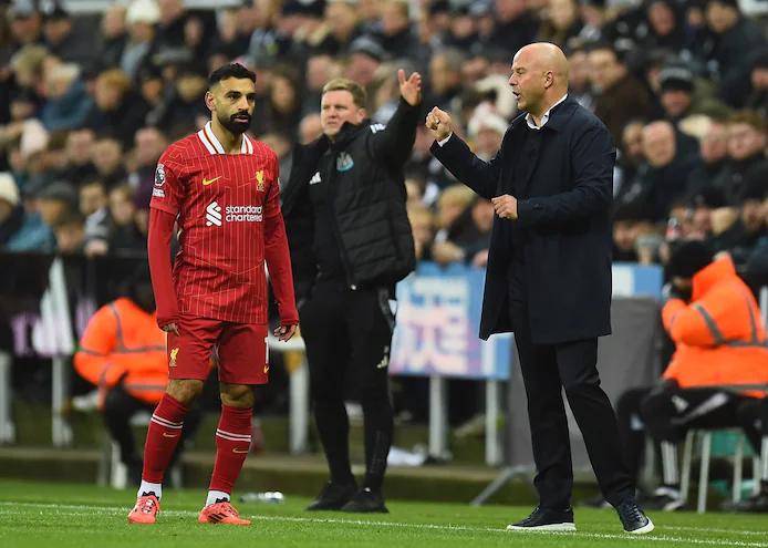 Arne Slot lauds Mohamed Salah as 'special' following brace against Newcastle