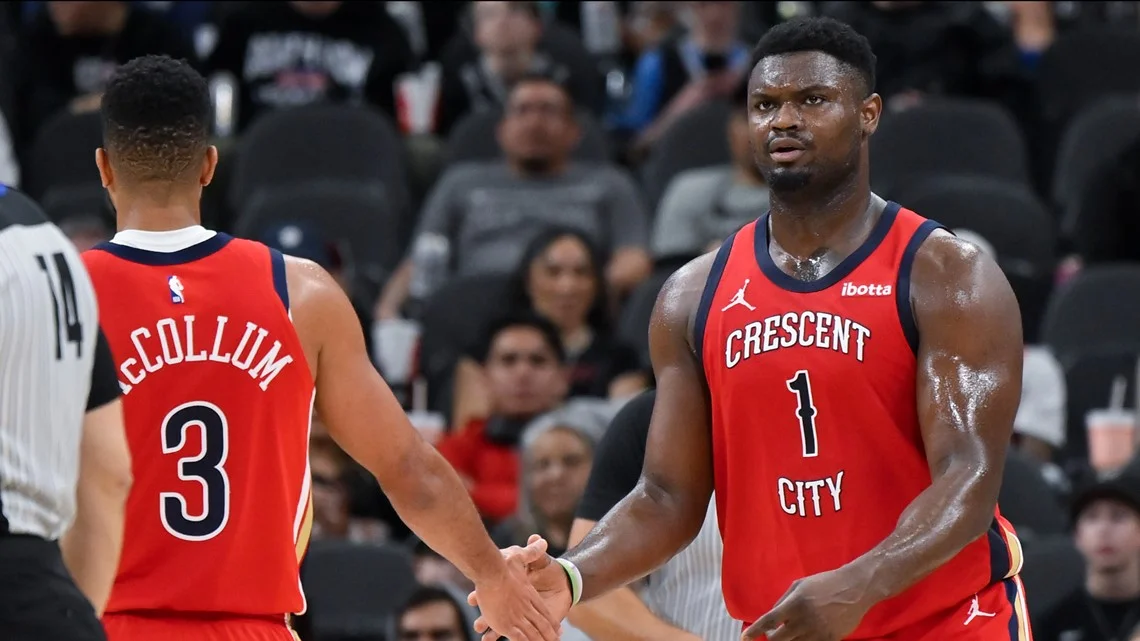 NBA roundup: Williamson lifts New Orleans to narrow win over San Antonio