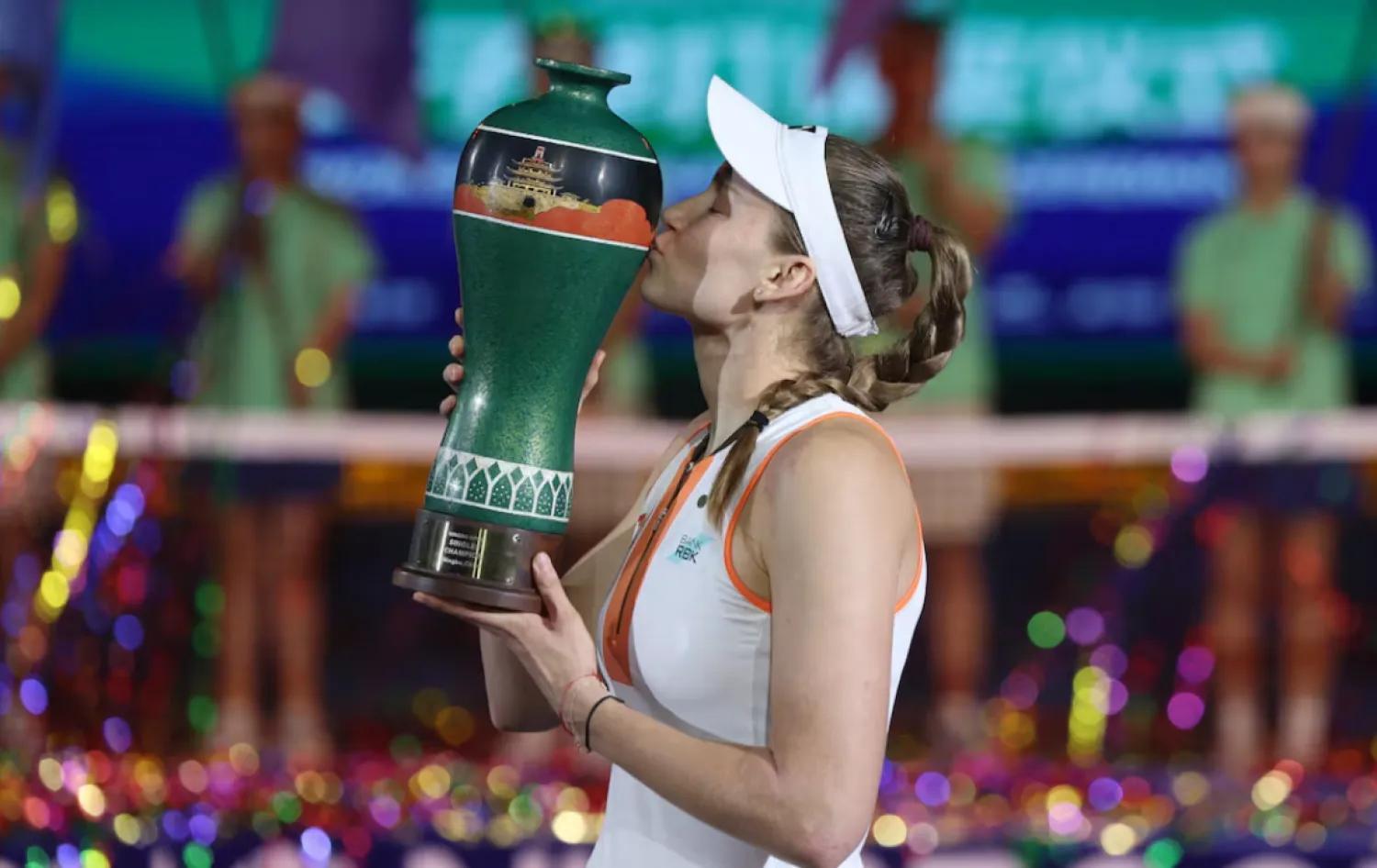 Elena Rybakina wins Ningbo Open to edge closer to WTA Finals