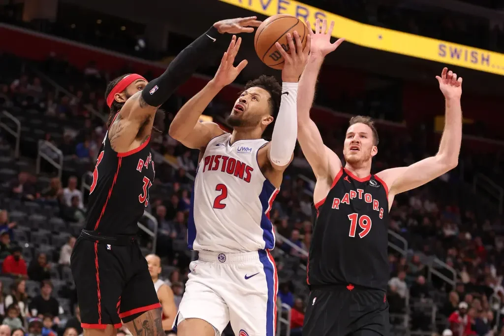 NBA roundup: Pistons nip Raptors to end 28-game losing streak, Timberwolves beat Lakers