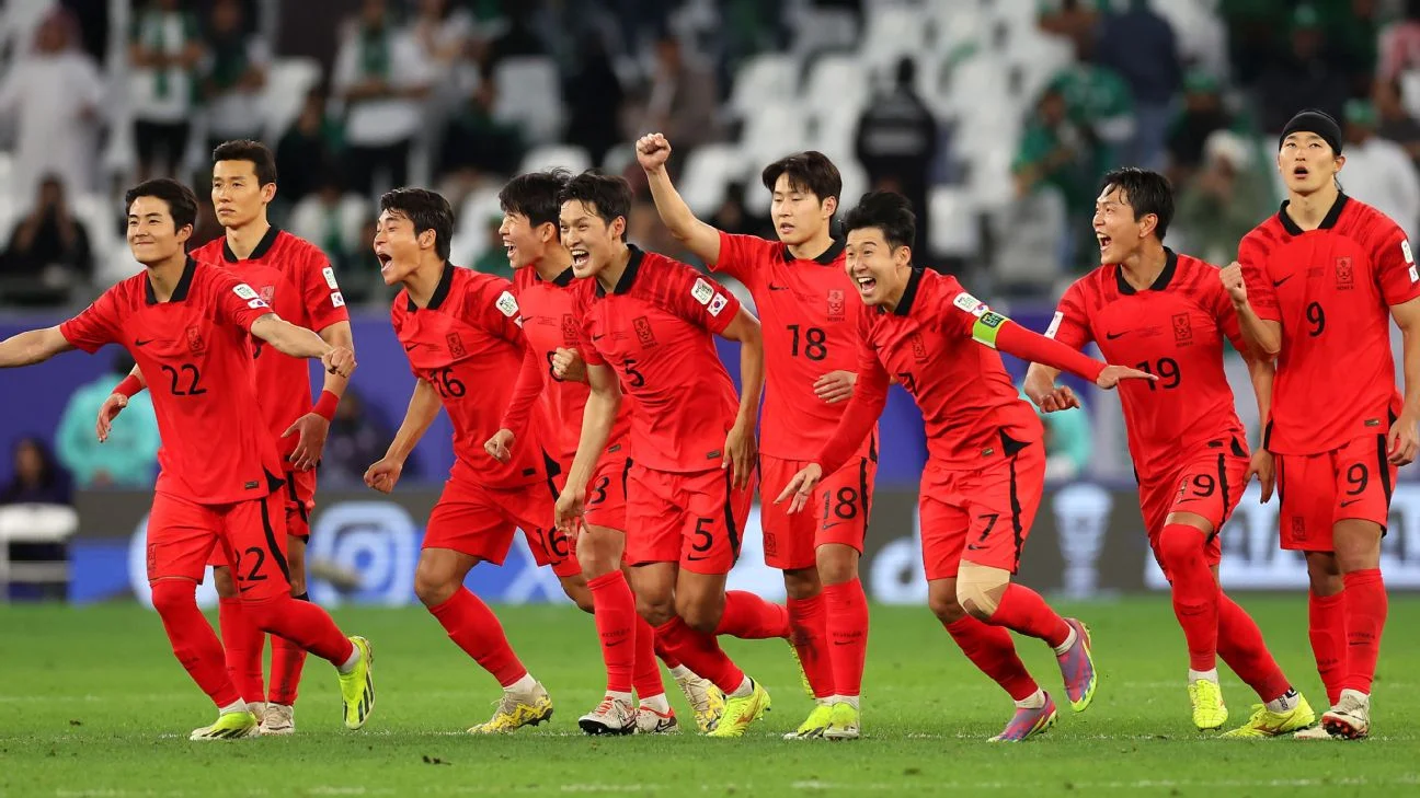South Korea defeat Saudi Arabia on penalties to advance to Asian Cup quarter-finals