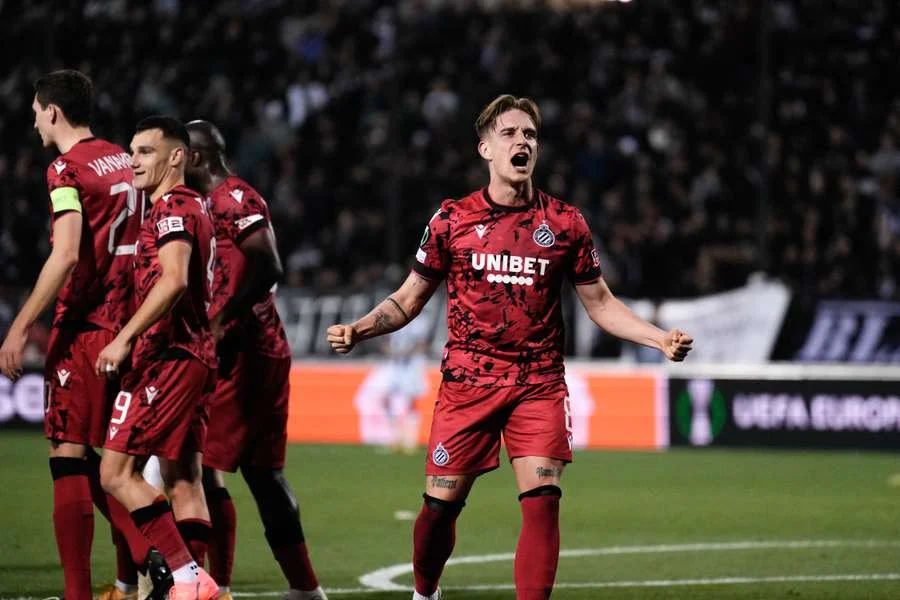 Club Brugge cruise past PAOK and into Conference League semi-finals
