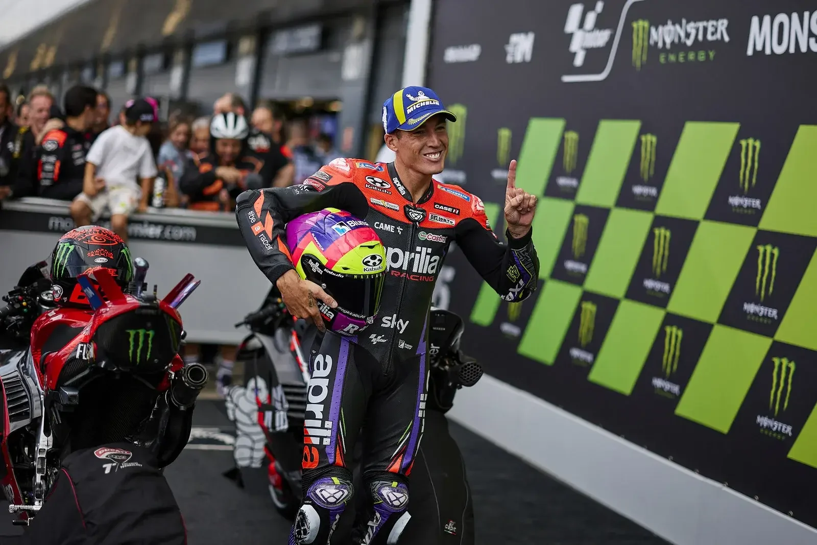 Aprilia's Espargaro breaks lap record at British Grand Prix