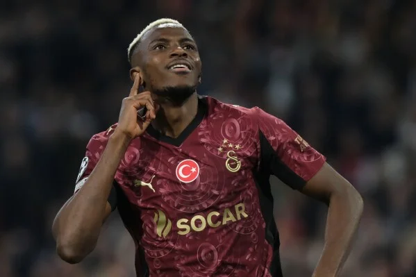 Osimhen scores first Champions League hat-trick as Galatasaray cruise past Ajax