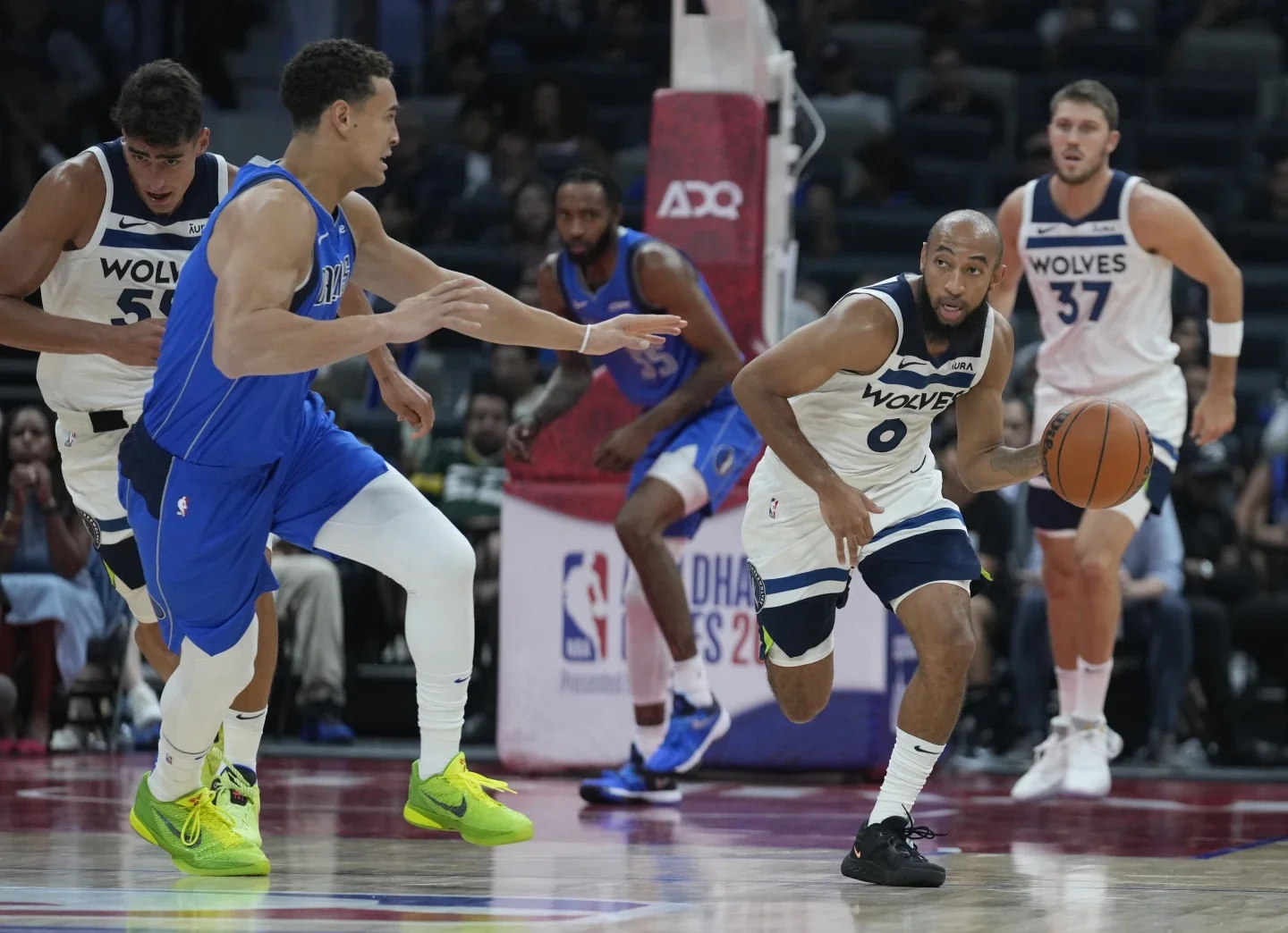 Timberwolves Triumph Over Mavericks, Complete 2-Game Sweep In Abu Dhabi