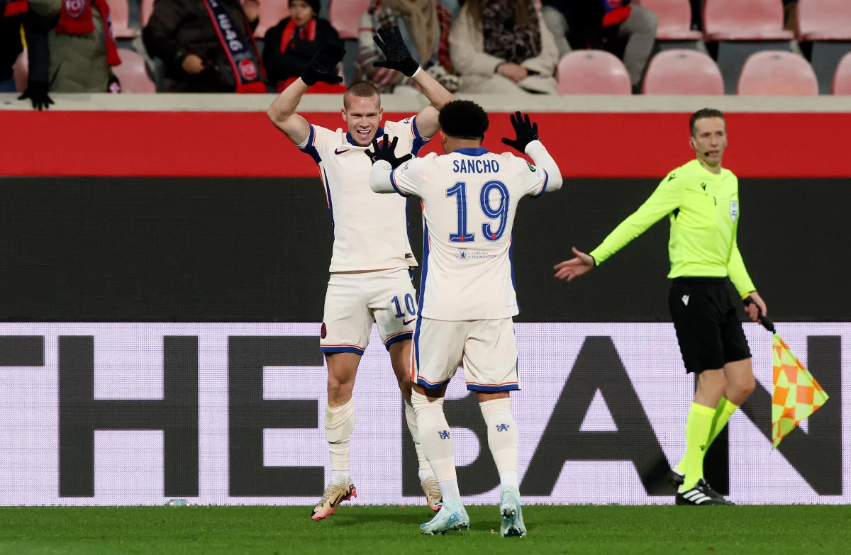 Heidenheim 0-2 Chelsea: Sancho stars as Blues maintain perfect Conference League record
