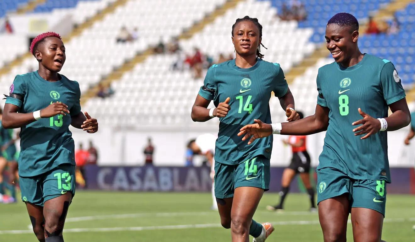 WAFCON 2025: Nigeria's Super Falcons dominate Tunisia 3-0 to begin title quest in Style