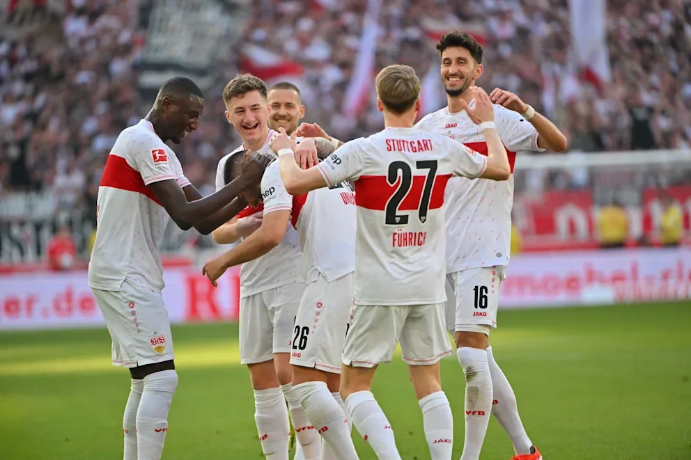 VfB Stuttgart 3-0 Frankfurt: Stuttgart defeat visitors comfortably to stay hot on Bayern heels