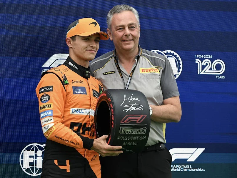 Norris Takes pole position as McLaren lock out Hungarian Grand Prix front row