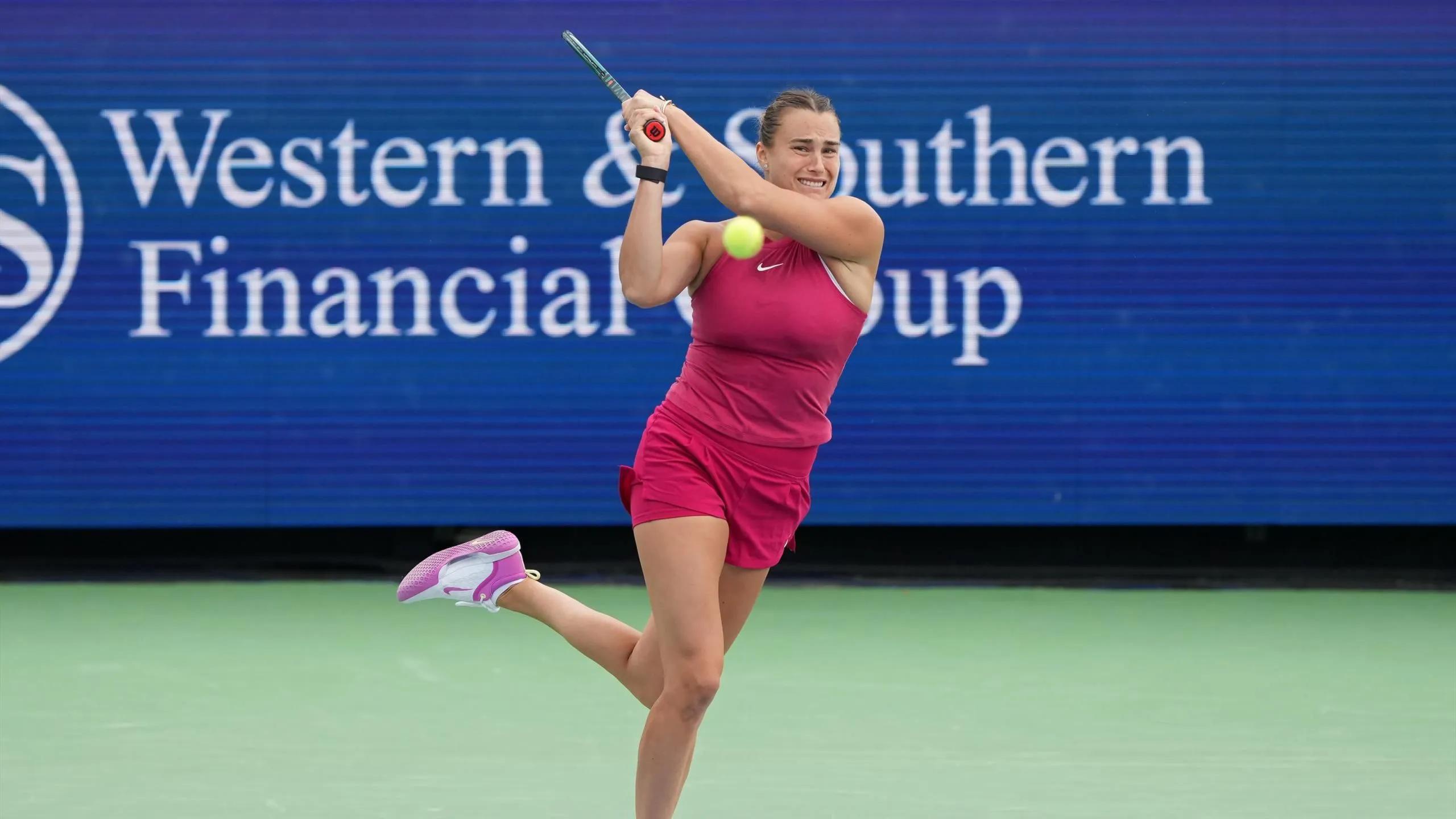 Aryna Sabalenka and Alexander Zverev start Cincinnati campaigns with convincing wins