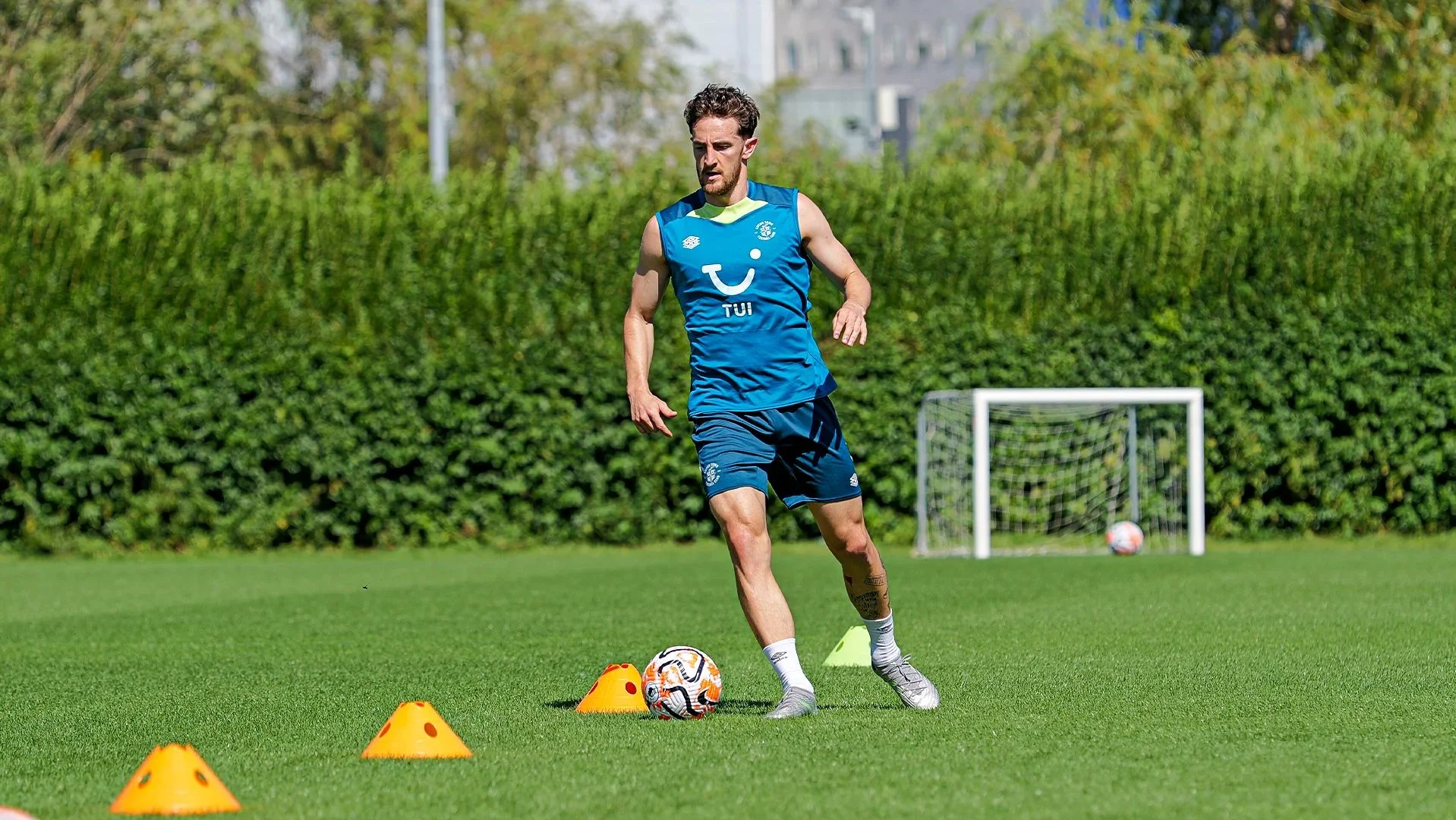Luton's Lockyer returns to individual training after cardiac arrest
