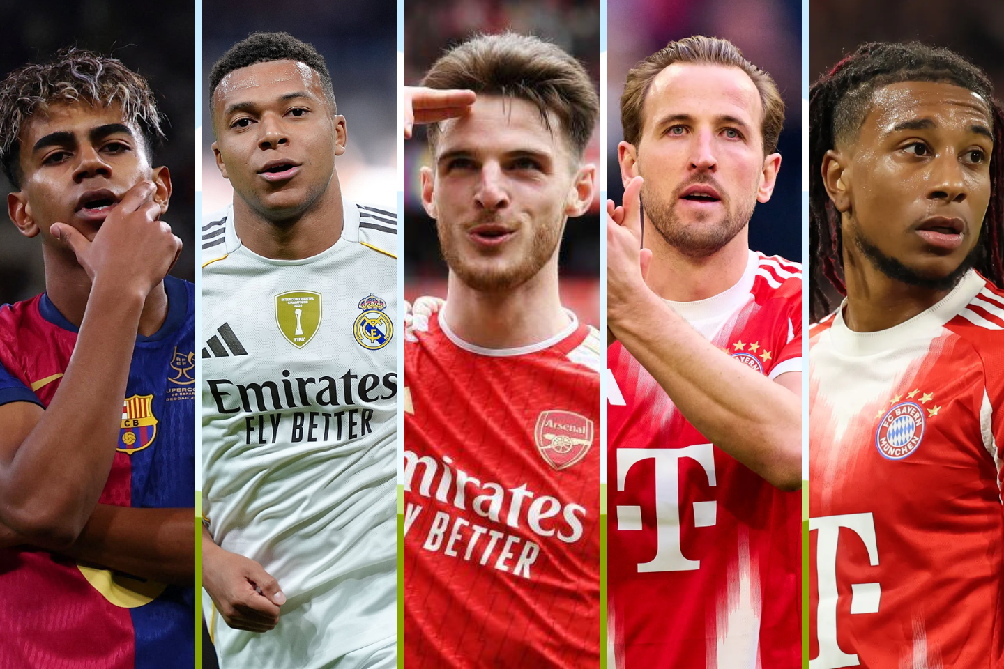 Top five favourites leading the race for Ballon d’Or 2026