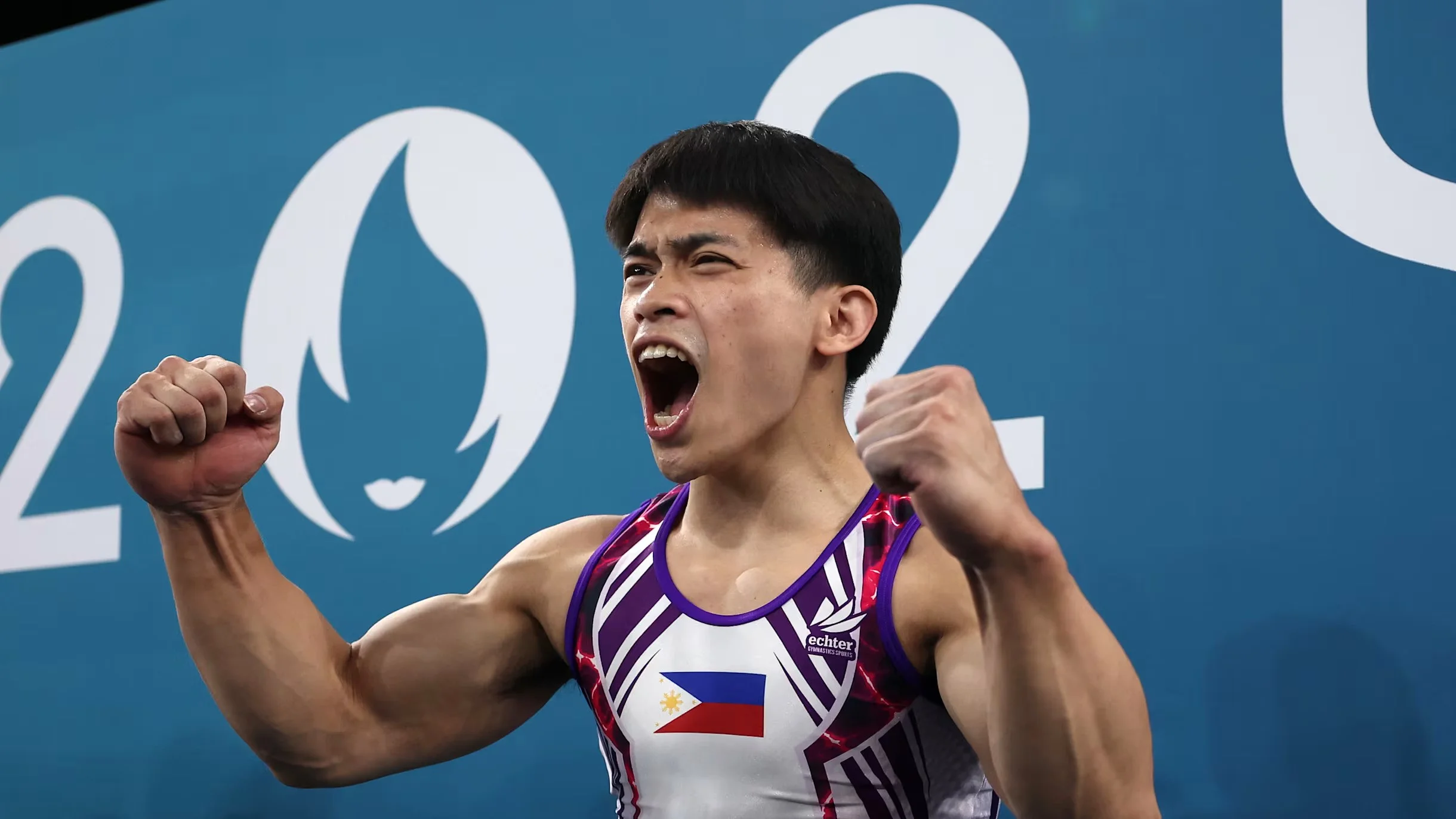Yulo wins historic gold for Philippines with floor exercise title