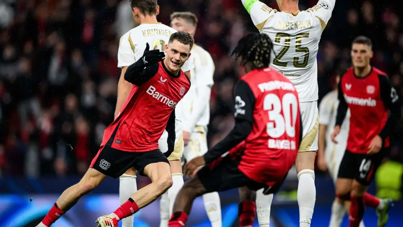 Bayer Leverkusen 2-0 Sparta Prague: Die Werkself end league phase with straightforward win over Sparta
