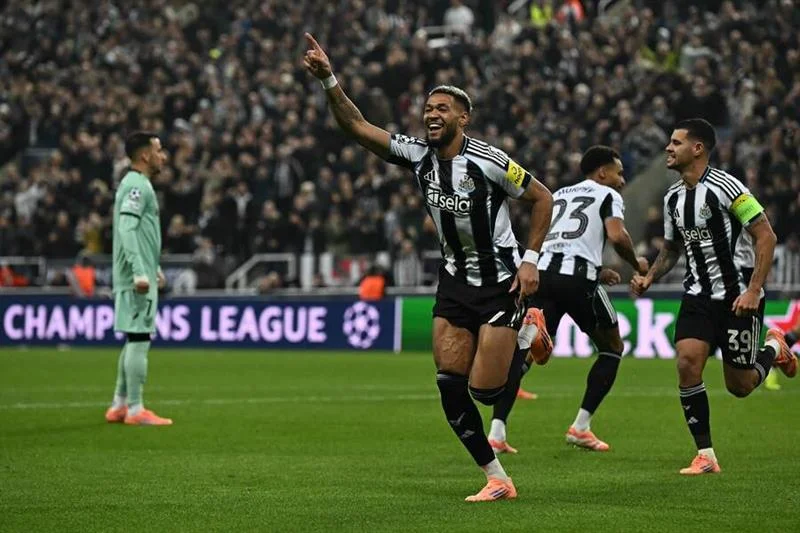 Newcastle sink Bilbao to extend Champions League winning streak