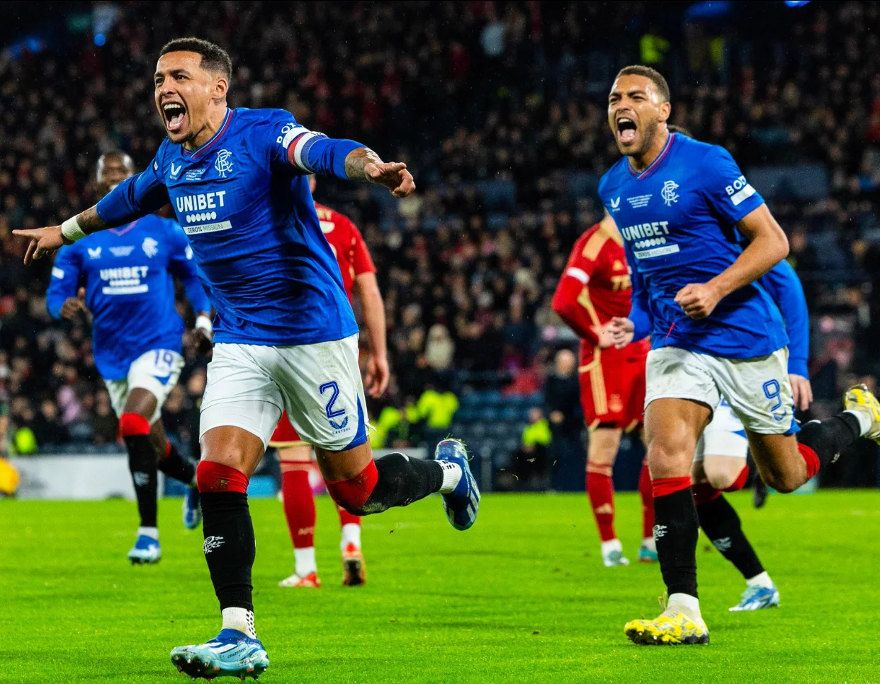Rangers dominate Europa League clash with a four-goal rout over FCSB