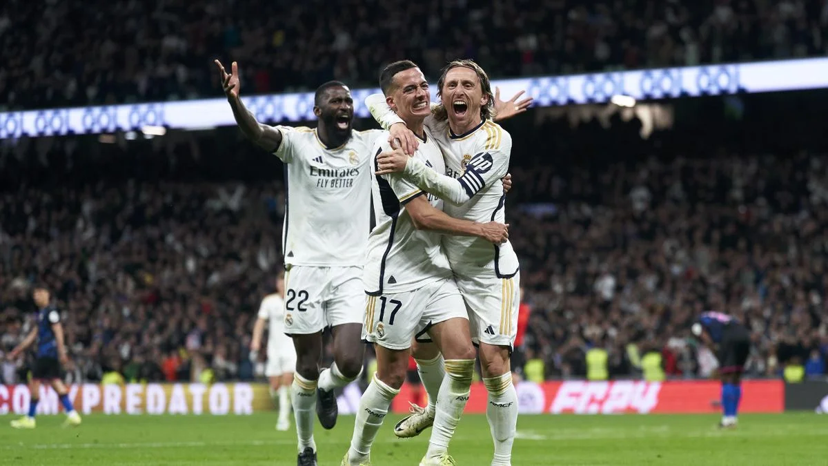 Real Madrid 1-0 Sevilla: Luka Modric's stunner sees Los Blancos battle past Sevilla and extend lead at the top