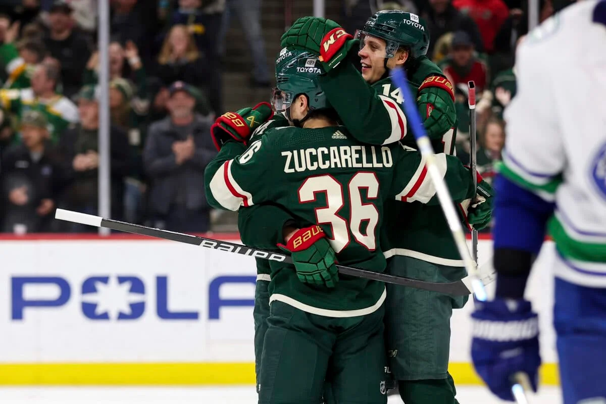 NHL roundup: Minnesota Wild earn historic 10-7 win over Vancouver Canucks