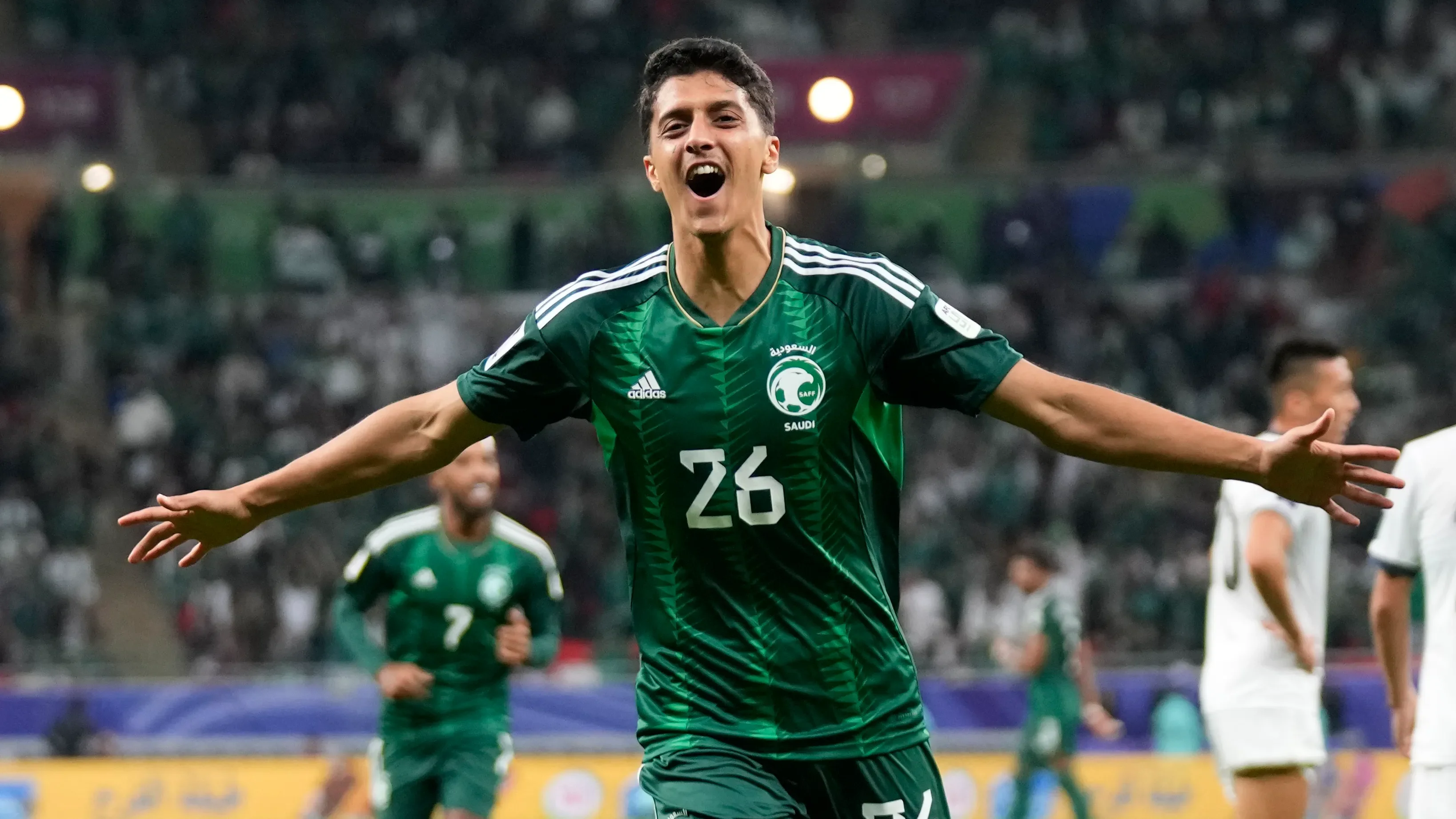 Krygyzstan 0-2 Saudi Arabia: Saudi Arabia beat nine-man Kyrgyzstan to move into Asian Cup knockouts