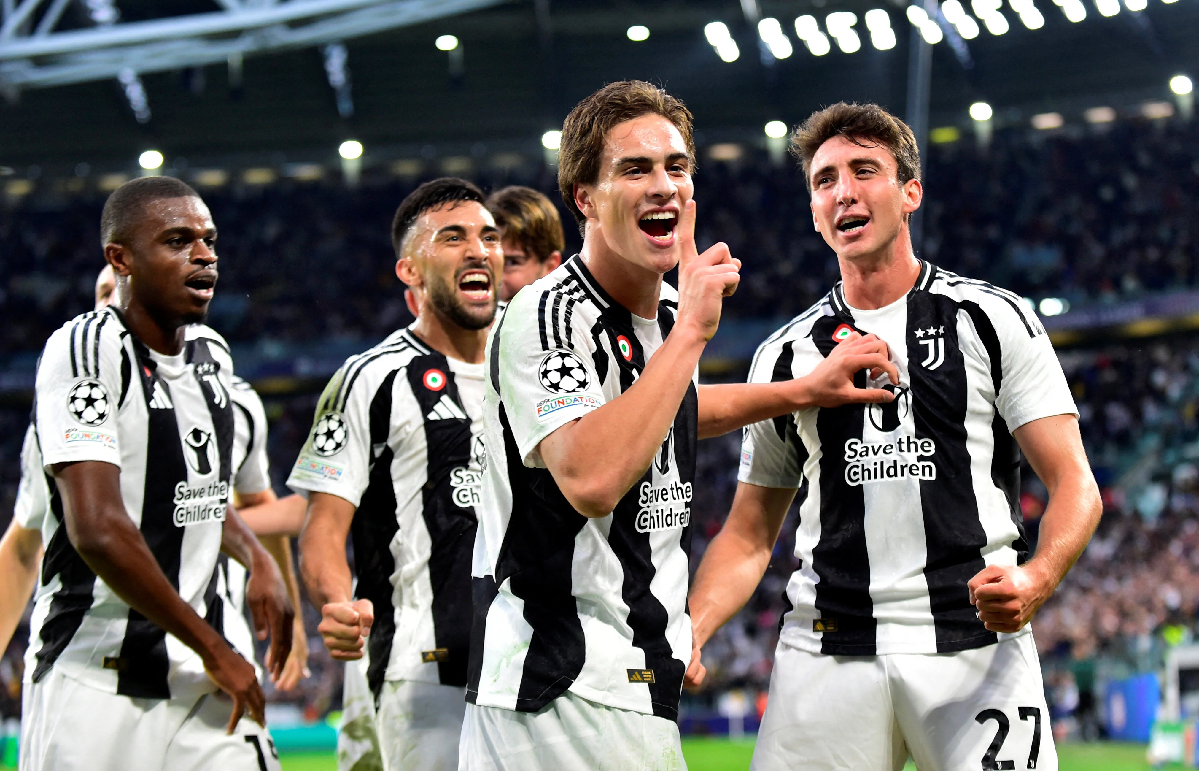 Juventus 3-1 PSV: Old Lady make fast start to new Champions League format after easing to win against visitors
