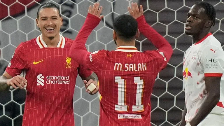 RB Leipzig 0-1 Liverpool: Darwin Núñez goal seals victory for Liverpool as VAR denies Leipzig