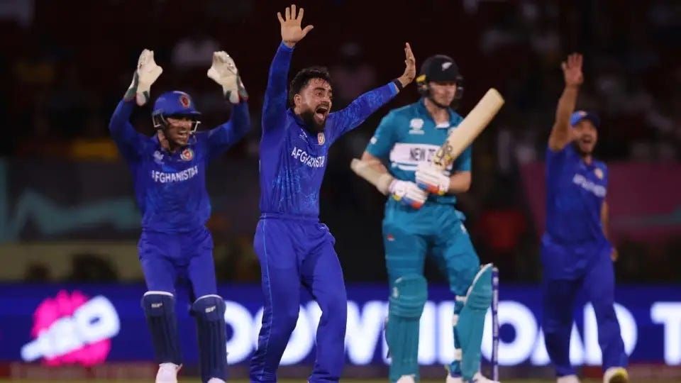Afghanistan thrash New Zealand in T20 World Cup