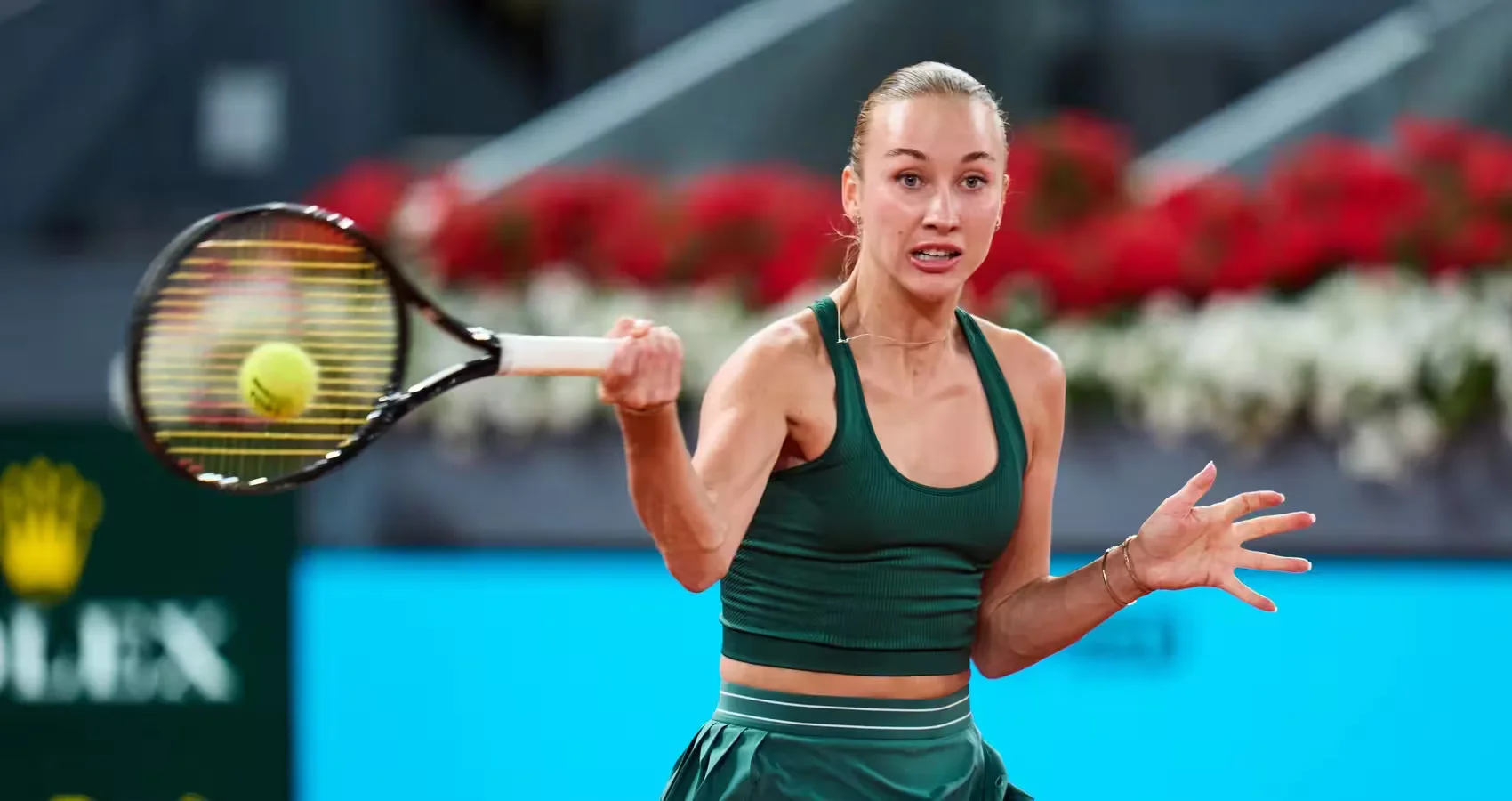 Potapova stuns Rybakina in Madrid Open Quarterfinal upset