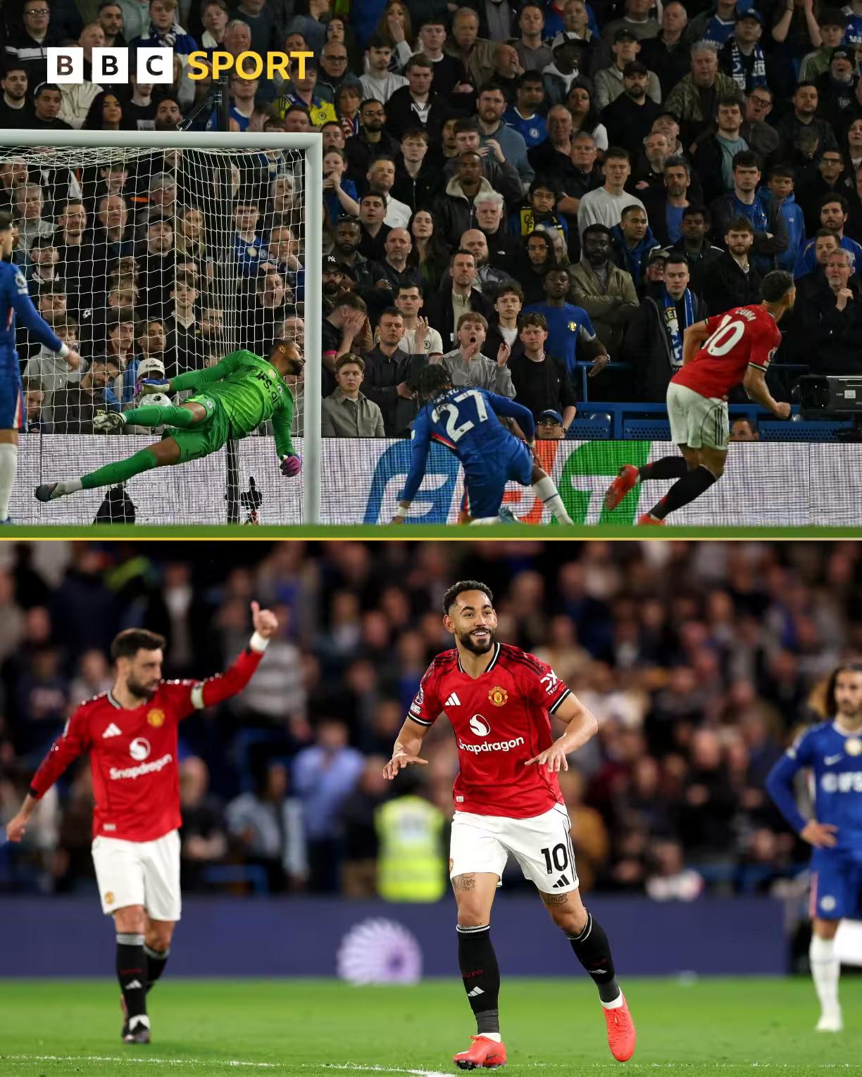 Chelsea 0-1 Manchester United: Cunha strike boosts top-five push