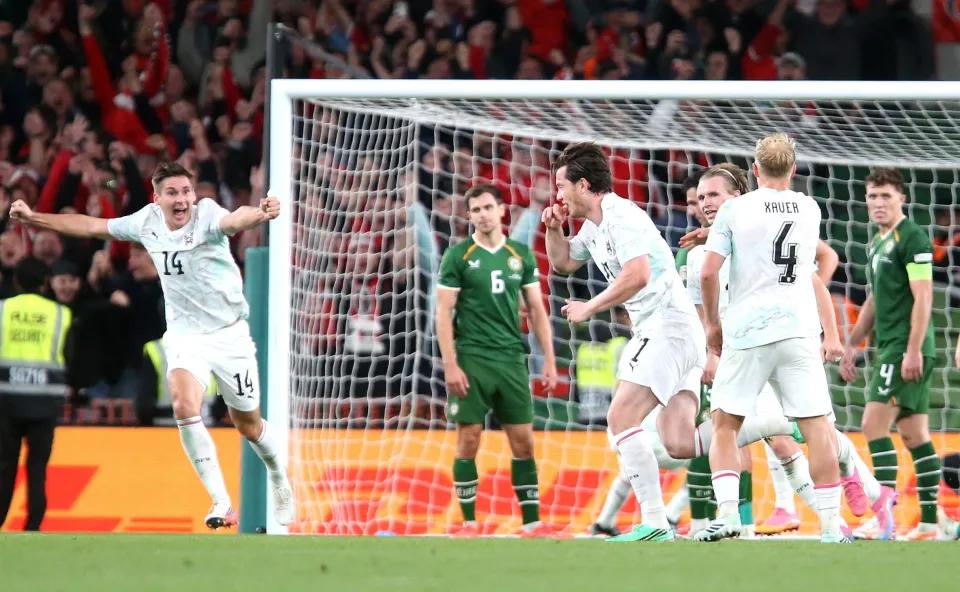 Parrott double not enough as Ireland draw 2-2 with Austria