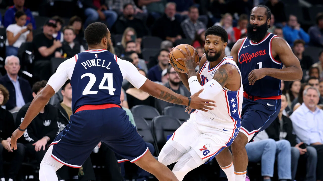 Clippers defeat the one-win 76ers 110-98 in Paul George's homecoming to Los Angeles