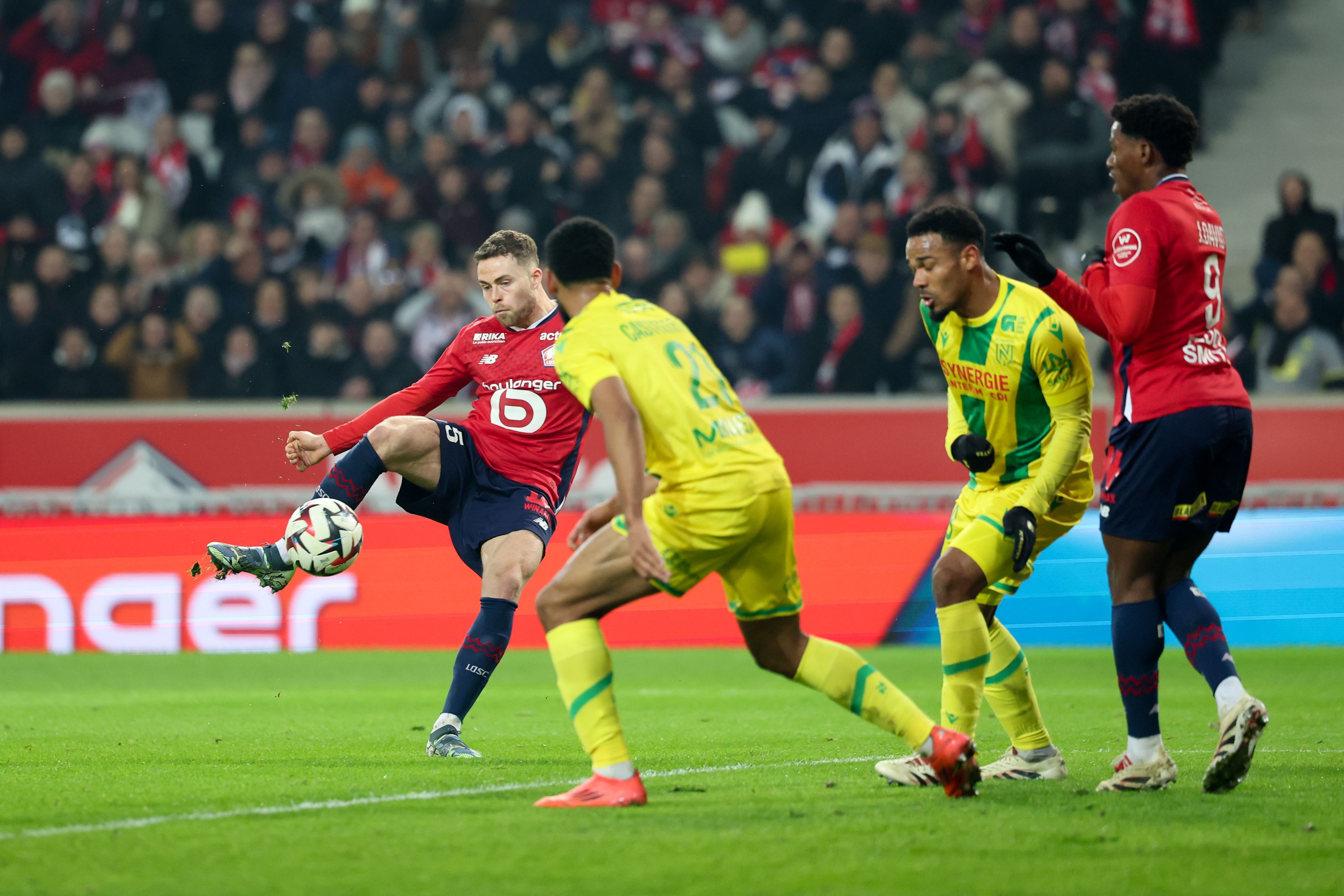 LOSC Lille 1-1 Nantes: Nantes hold hosts to draw, earn crucial point in relegation battle