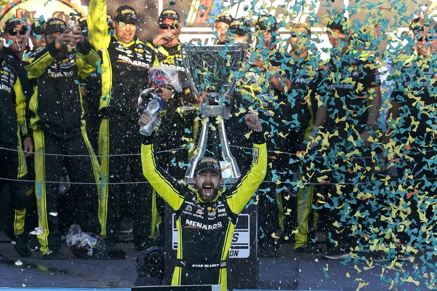 Ryan Blaney earns 1st career NASCAR Championship