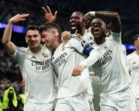 Valverde hat-trick fires Real Madrid past Man City in Champions League clash