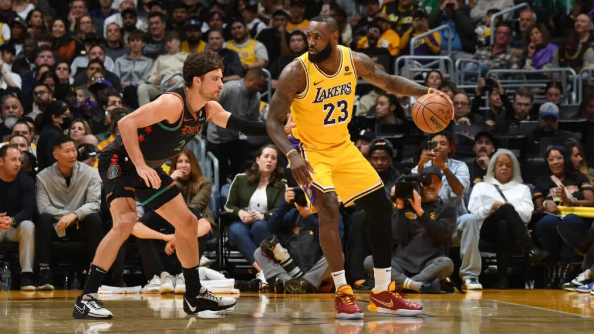 NBA roundup: Lakers hold off Wizards in overtime, Nuggets edge Heat