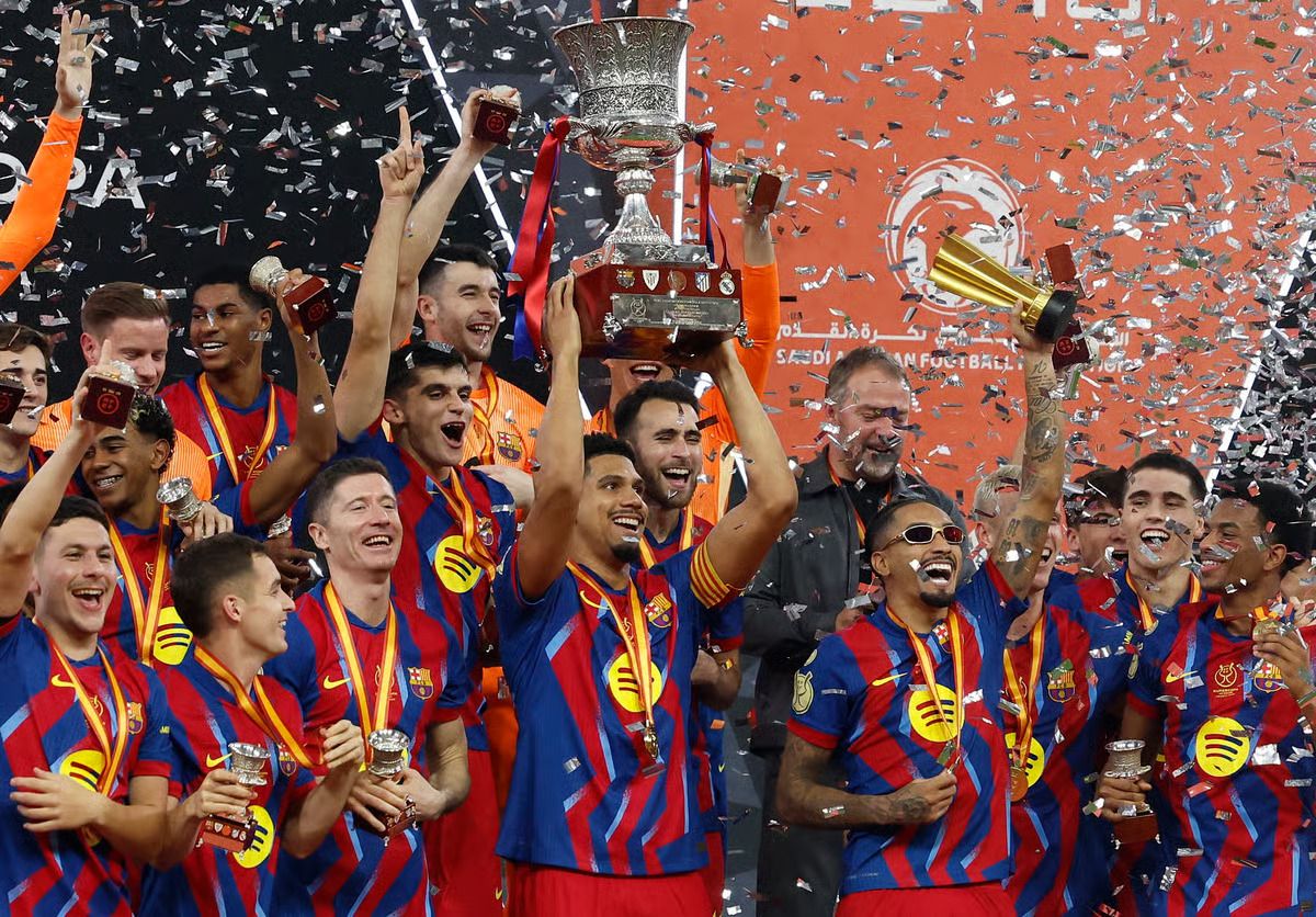 Barcelona clinch Spanish Super Cup after Raphinha stars in El Clásico thriller