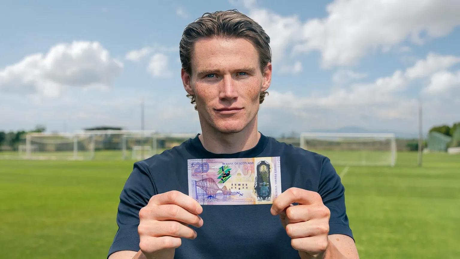 Scott McTominay honoured with limited-edition Scotland £20 note