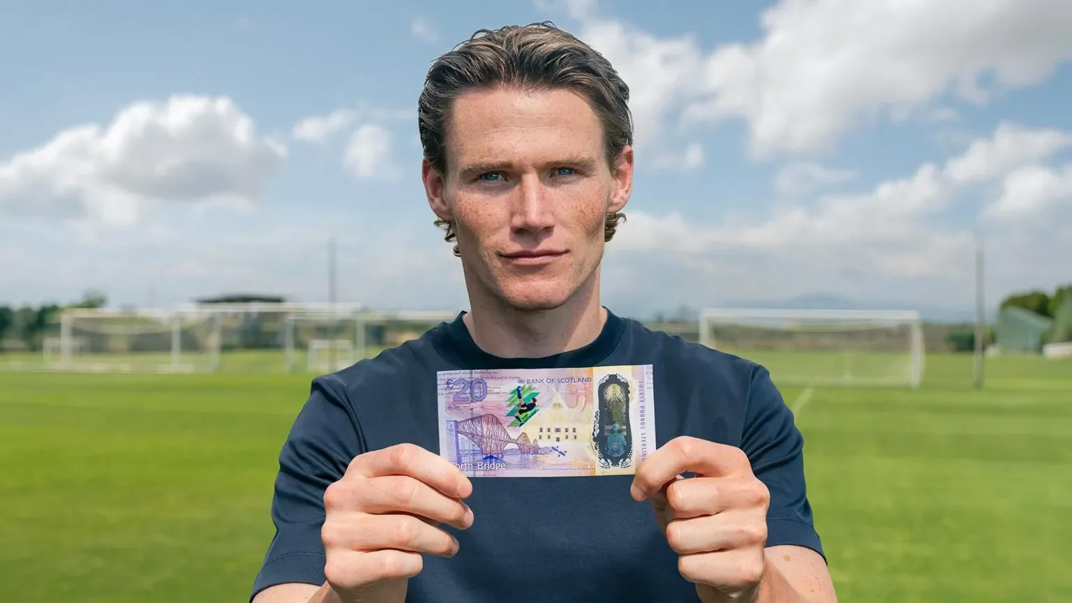 Scott McTominay honoured with limited-edition Scotland £20 note