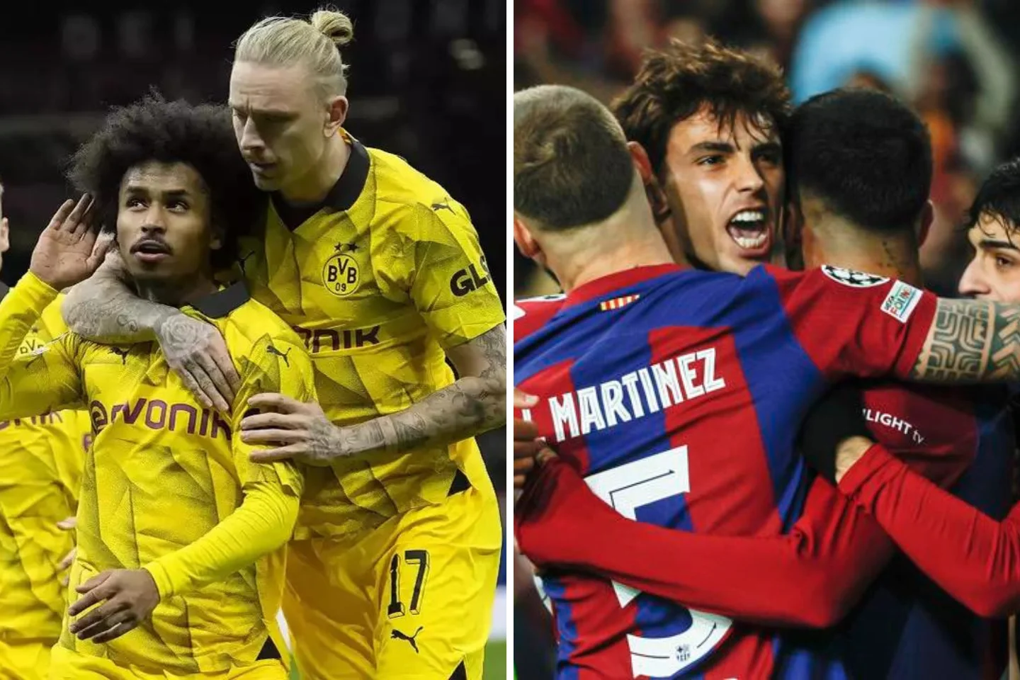 Champions League round-up: PSG snatch late draw; Dortmund, Barcelona, Atletico, Lazio through to the round of 16