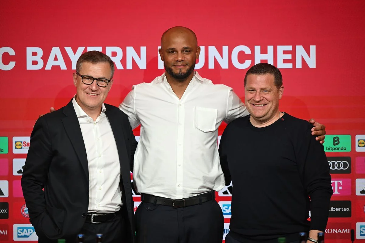 Bayern Munich appoint Vincent Kompany as new manager