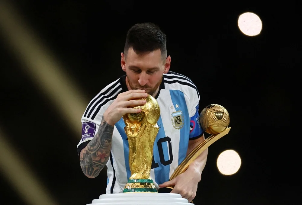 Six iconic jerseys worn by Lionel Messi set for auction
