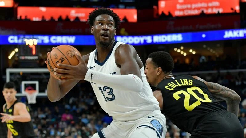 Grizzlies defeat Jazz 105-91 for their first home win of the season