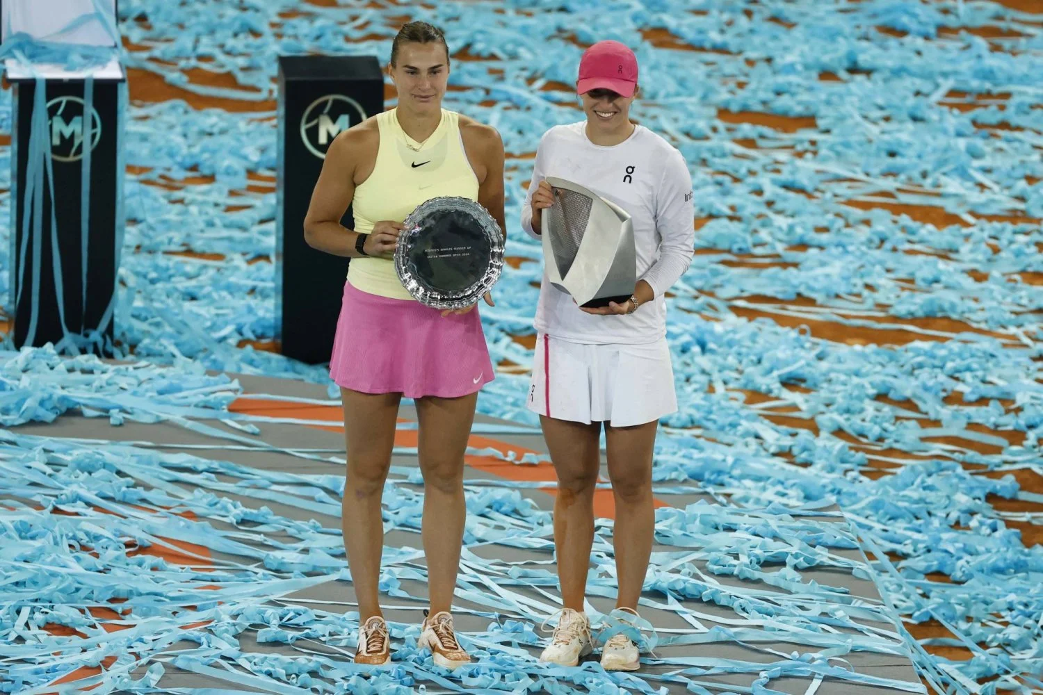 Swiatek outlasts Sabalenka in marathon final to win Madrid Open