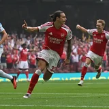Arsenal win FA Community Shield after 3-0 rout of Man City