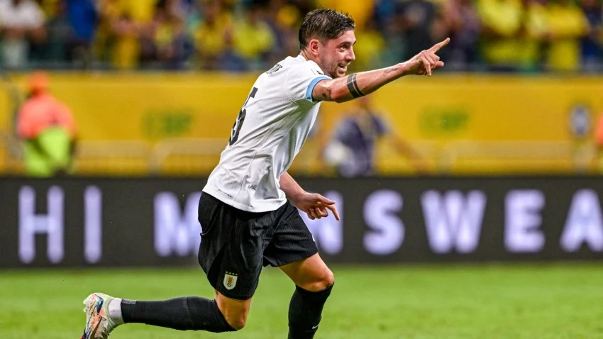 Brazil 1-1 Uruguay: La Celeste consolidate second spot with hard-fought draw