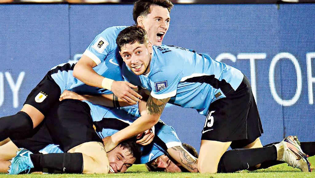 Uruguay 3-2 Colombia: Ugarte strikes late to give hosts dramatic victory