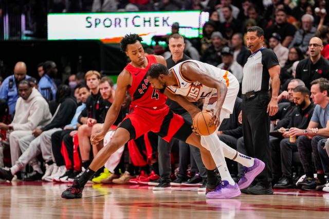 Scottie Barnes leads the way as Raptors end Suns' win streak with 112-105 victory