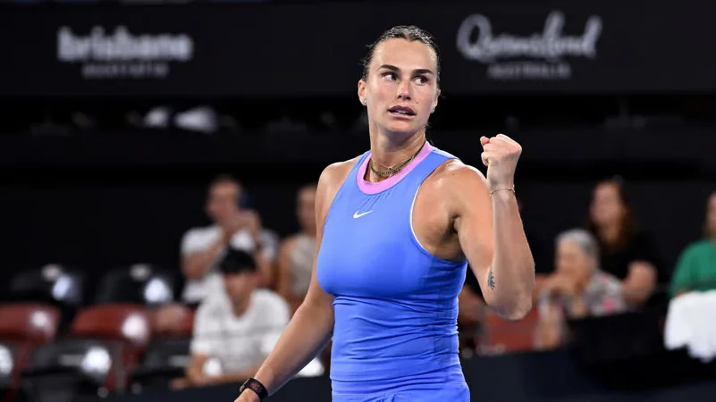 Aryna Sabalenka advances in Brisbane as Daria Kasatkina and Victoria Azarenka exit