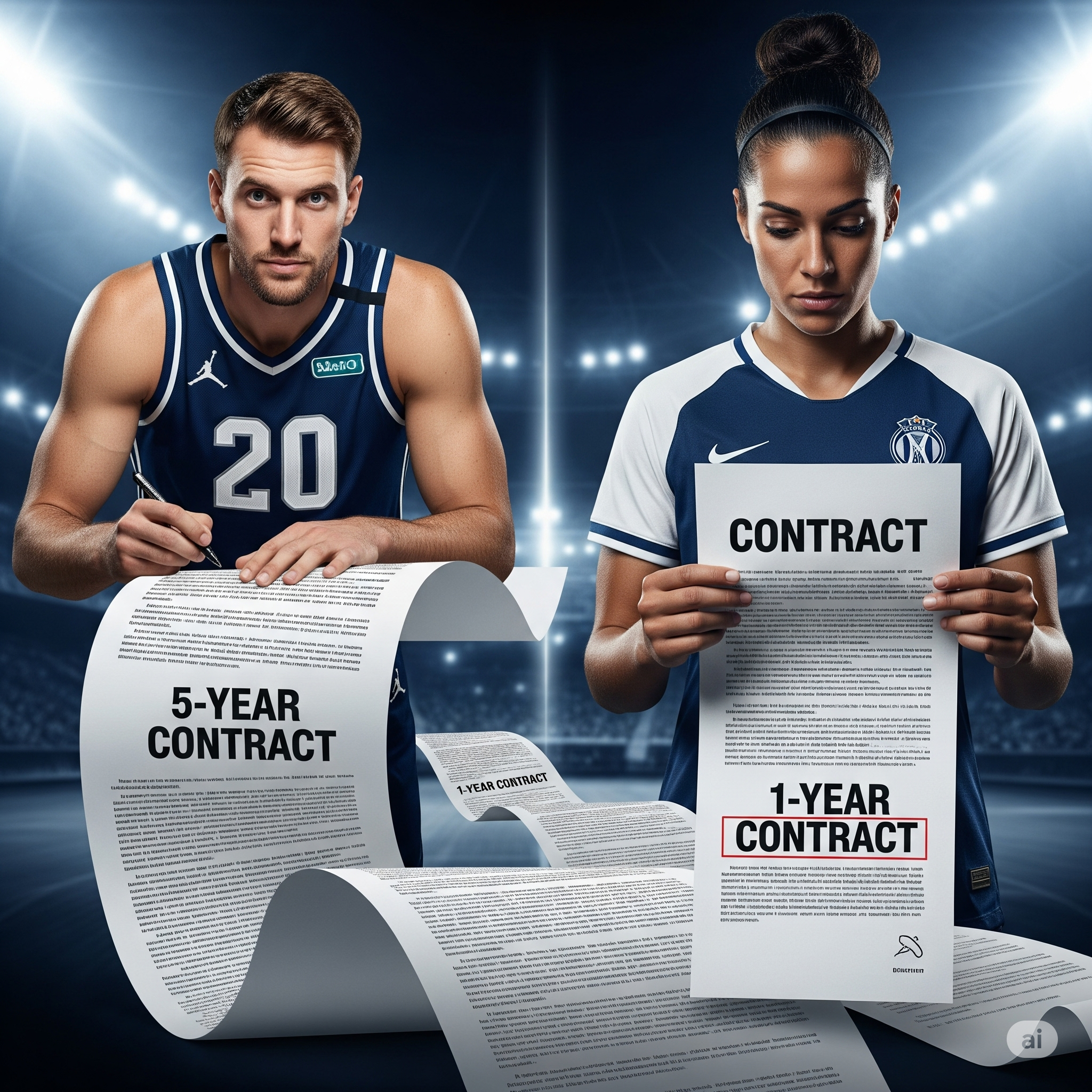 Why Do Most Female Players Get Shorter Contract Periods?